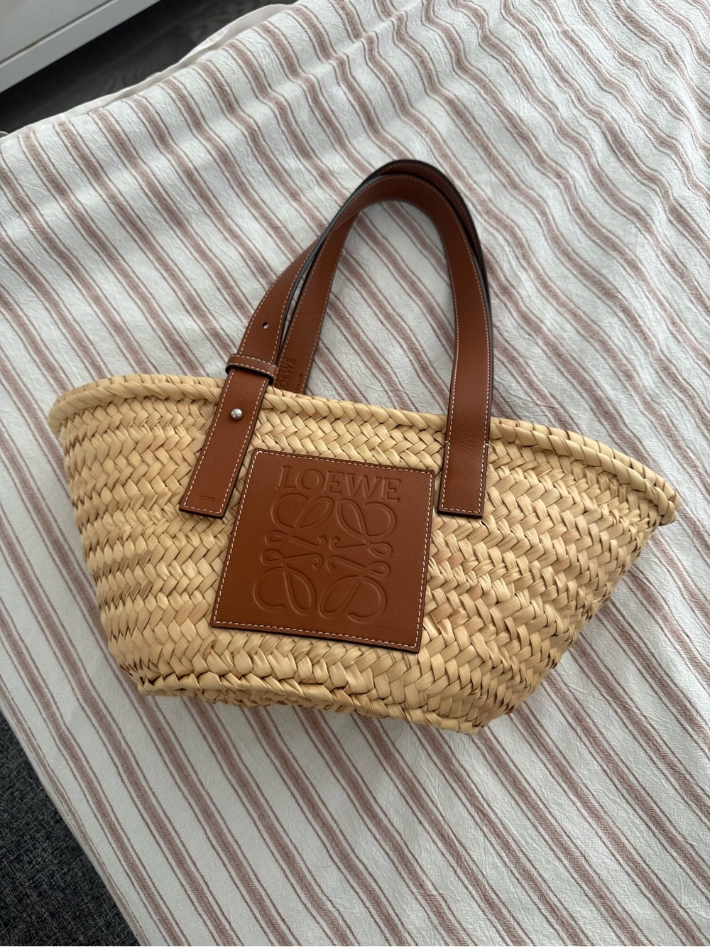 Loewe small basket tote